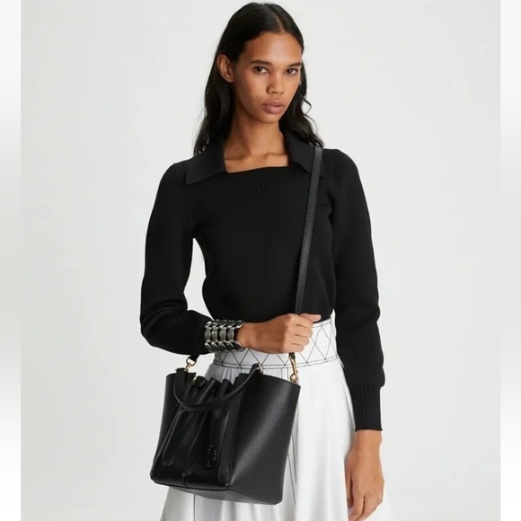 COPY - TORY BURCH Black McGraw Dragonflly, NWOT! AUTHENTIC!! - Picture 9 of 9